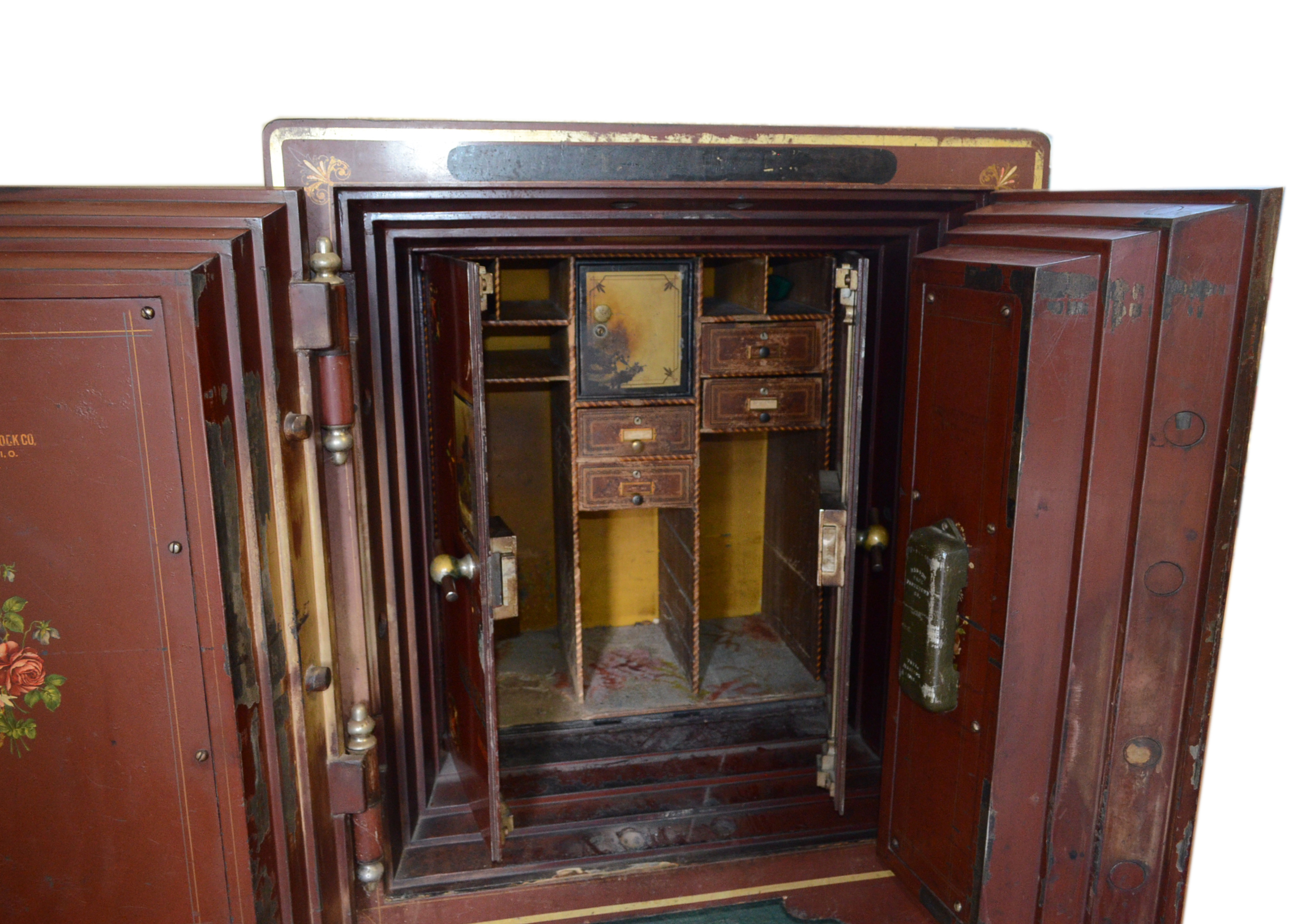 Large Antique Hall's Safe & Lock Co. Safe EBTH